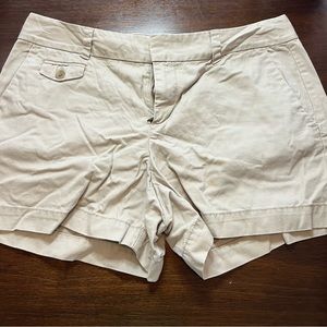 Ann Taylor loft tan shorts